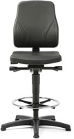 Bimos All-In-One Trend 3 Werkplaatsstoel met glijders en voetenring 9631-3