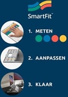 Rugsteun Kensington smartfit zwart-3