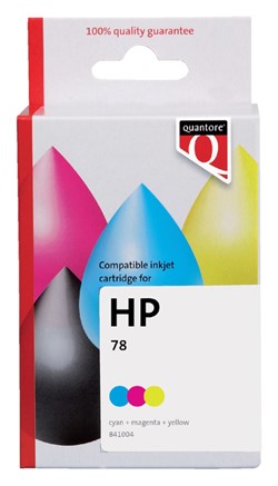 Inktcartridge Quantore alternatief tbv HP C6578A 78 kleur