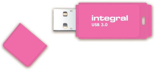 USB-stick 3.0 Integral 64GB neon roze