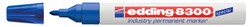 Viltstift edding 8300 industrie rond 1.5-3mm blauw