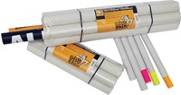 Verzendkoker CleverPack A2 450x50x1.5 met doppen wit pak à 5 stuks-2