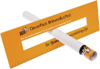 Verzendkoker CleverPack A3 330x50mm met doppen wit pak à 20 stuks-2