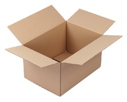 Amerikaanse vouwdoos CleverPack 430x305x250mm B-golf bruin 30 stuks