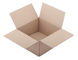 Amerikaanse vouwdoos IEZZY 305x220x250mm B-golf bruin