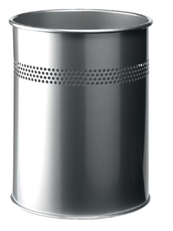 Papierbak Durable 3300-23 15 liter 30mm perforatie zilver