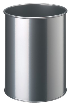Papierbak Durable 3301-23 15 liter rond zilver