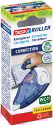 Correctietape tesa® ecoLogo® 4,2mmx14m navulbaar hangdoosje
