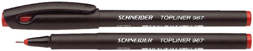 Fineliner Schneider 967 rood 0.4mm