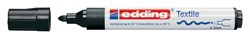 Textielmarker edding 4500 rond 2-3mm zwart
