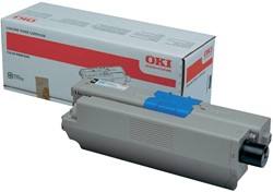 Toner Oki 44973536 zwart