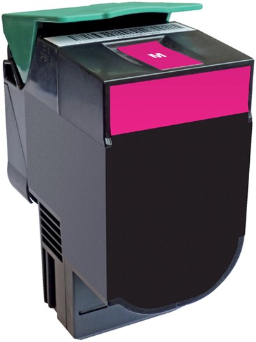 Tonercartridge Quantore alternatief tbv Lexmark C540H1MG rood-3