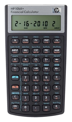 Rekenmachine HP 10BII+