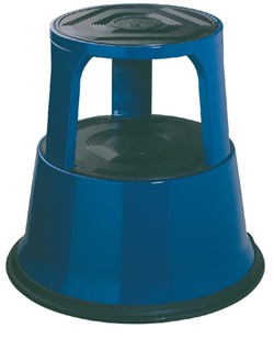 Opstapkruk Desq 420mm metaal blauw