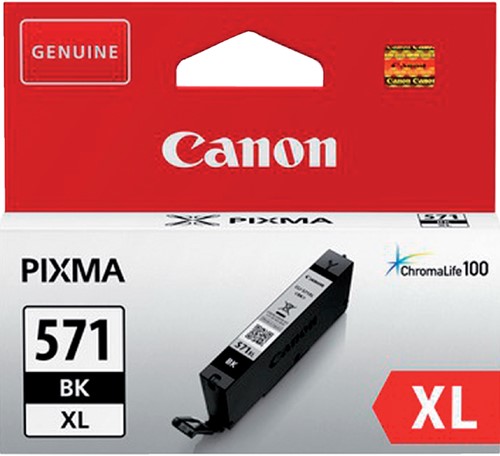Inktcartridge Canon CLI-571XL  zwart-3