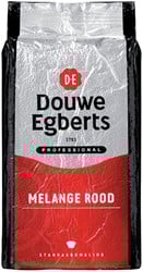 Koffie Douwe Egberts standaardmaling Melange Rood 1kg
