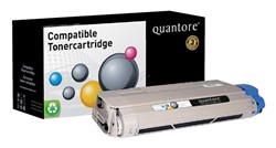 Toner Quantore alternatief tbv Oki 44318608 zwart