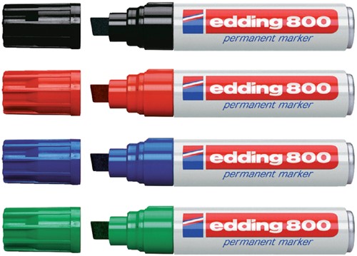 Viltstift edding 800 schuin 4-12mm rood-3