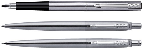 Vulpotlood Parker Jotter stainless steel CT 0.5mm HB-2