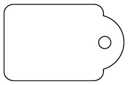 Label Apli karton nr 392 36x53mm wit 500 stuks