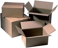 Amerikaanse vouwdoos CleverPack 200x200x110mm B-golf bruin 10 stuks-3