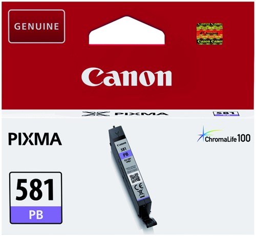 Inktcartridge Canon CLI-581 foto blauw-3