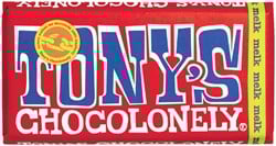 Chocolade Tony's Chocolonely melk reep 180gr