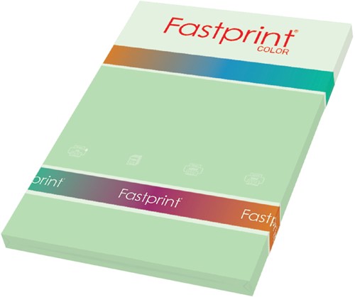 Kopieerpapier Fastprint A4 160gr appelgroen 50vel