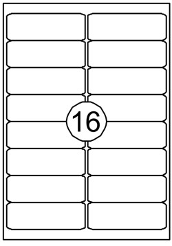 Etiket Quantore 99.1x33.9mm 1600 stuks