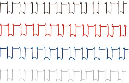 Draadrug GBC 11mm 34-rings A4 zwart 100 stuks-3