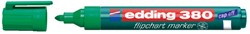 Viltstift edding 380 flipover rond 1.5-3mm groen