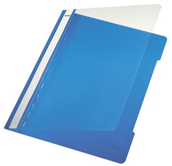 Snelhechter Leitz Standaard A4 gerecycled PP blauw