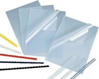 Voorblad GBC A4 PVC 180micron transparant 25 stuks-3