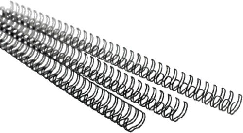 Draadrug GBC 12mm US/21rings A4 zilver 100 stuks-2