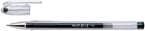 Gelschrijver PILOT G1 zwart 0.4mm