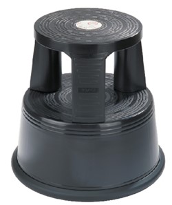 Opstapkruk Desq 420mm kunststof zwart