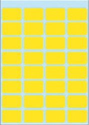 Etiket HERMA 3641 12x19mm geel 160 stuks