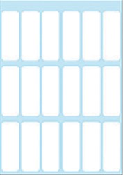 Etiket HERMA 3650 12x34mm wit 126 stuks