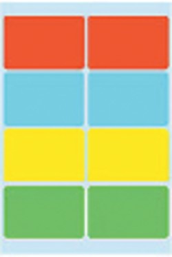 Etiket HERMA 3681 26x40mm assorti 40 stuks