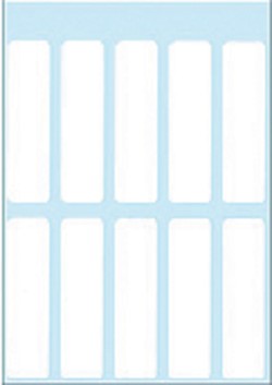 Etiket HERMA 3737 13x50mm wit 70 stuks