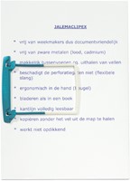 Bundelmechaniek Djois JalemaClipex petrol 100 stuks