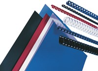 Voorblad GBC A4 Polycover 300micron donkerrood 100 stuks-3