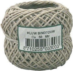 Henneptouw Muller 2-draads ca 50 meter