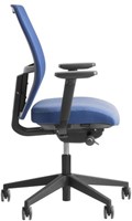 Be Brave 200 bureaustoel incl. 40ZW 4D armleggers en netweave rug PG. 20-3