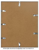 Aluminium wissellijst M125 Mat zilver A1 59,4 x 84 cm-3