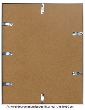 Aluminium wissellijst M125 Mat zilver A1 59,4 x 84 cm-3