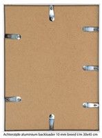 Aluminium wissellijst M125 Mat zilver A0 84 x 118,8 cm-3
