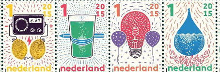 Hoeveel postzegels gebruiken voor brieven en pakketten?