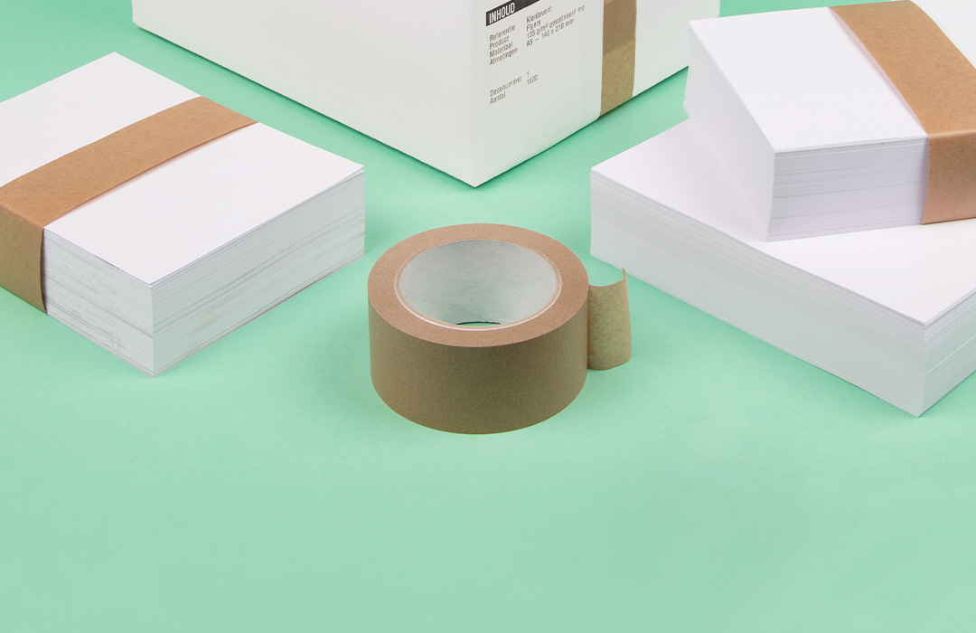 versturen pagina - kraft tape slider